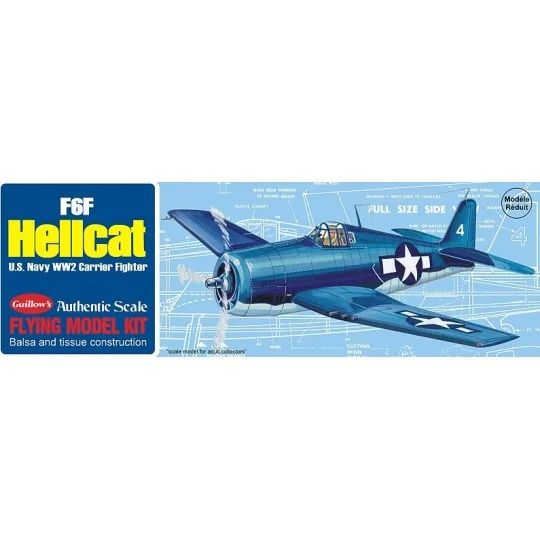 S0280503-Hellcat F6F Guillow's - S0280503