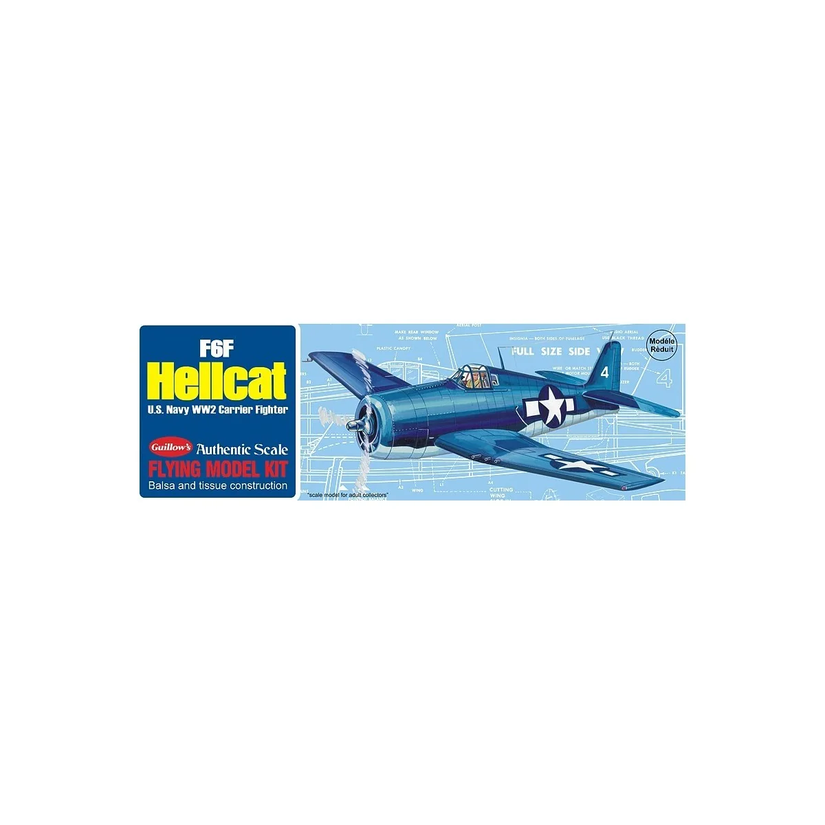 Hellcat F6F Guillow's Guillow's S0280503 - 1 Hellcat F6F Guillow's Guillow's S0280503 - 1