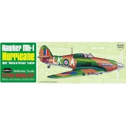 Hawker Hurricane MK-1 Guillow's Guillow's S0280506 - 1