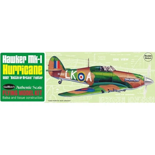 S0280506-Hawker Hurricane MK-1 Guillow's