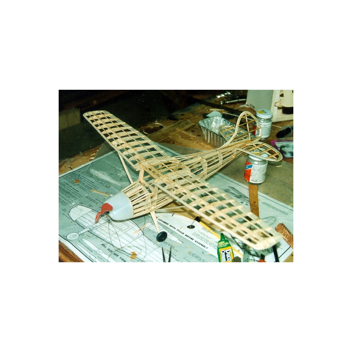 Cessna 170 Guillow's Guillow's S0280302 - 2