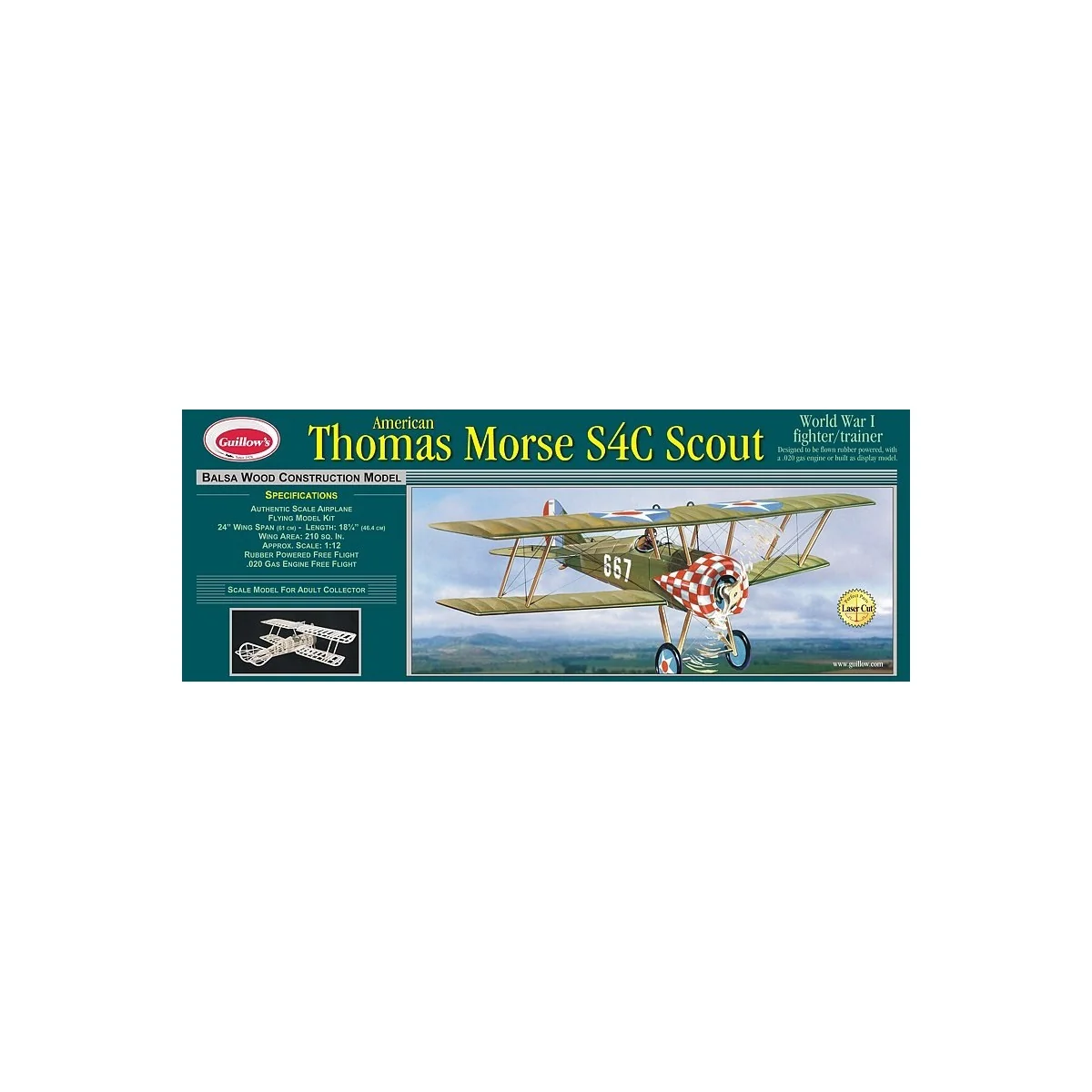 Thomas Morse Scout Guillow's Guillow's S0280201 - 1
