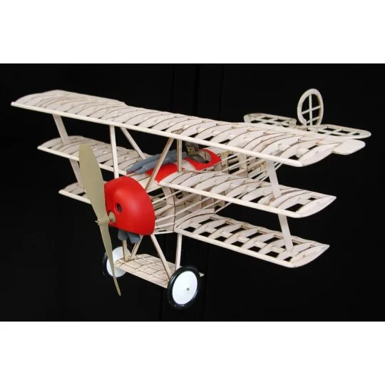 Triplan Fokker DR-1 Guillow's Guillow's S0280204 - 2 S0280204-Fokker DR-1 Guillow's Triplane - S0280204