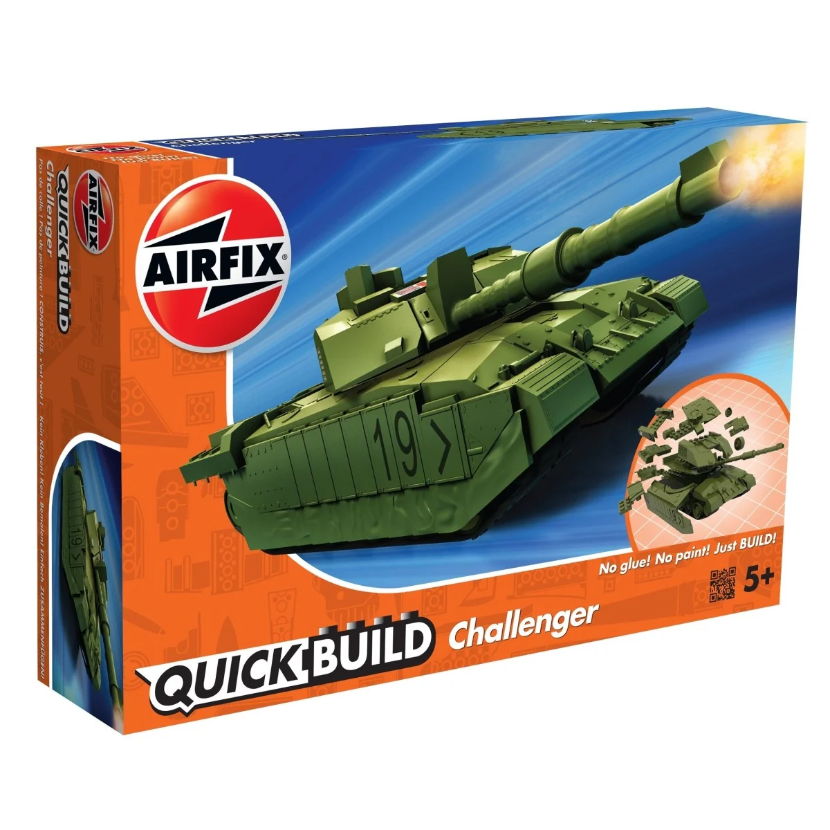 Char Challenger - Quick Build Airfix Airfix J6022 - 1 Char Challenger - Quick Build Airfix Airfix J6022 - 1