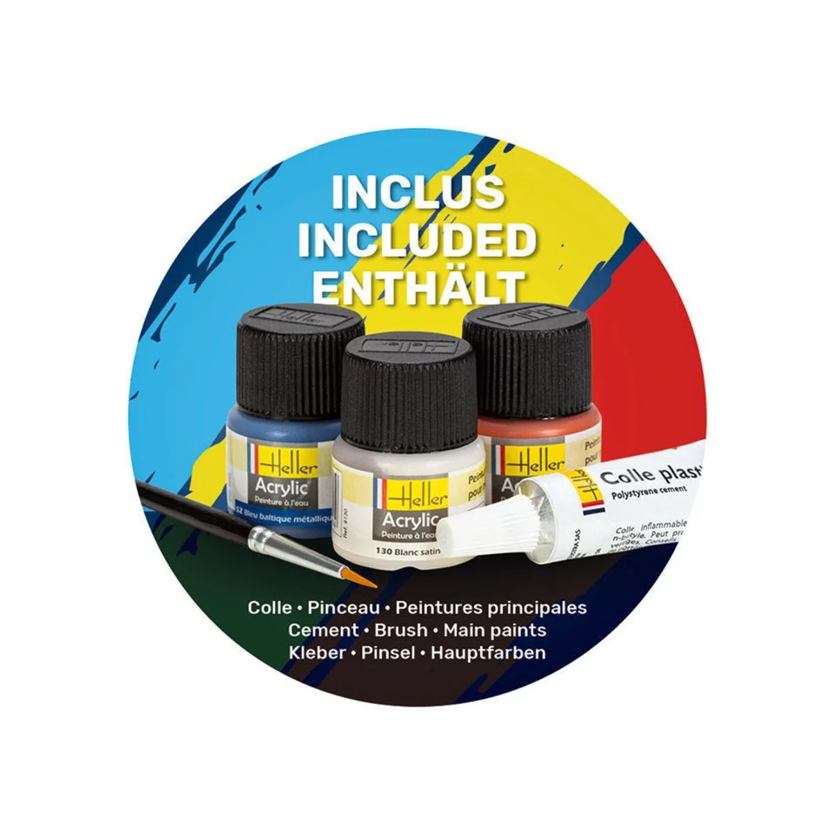 Titanic Searcher Le Suroit 1/200 Heller + colle et peintures Heller HEL-56615 - 4 Titanic Searcher Le Suroit 1/200 Heller + colle et peintures Heller HEL-56615 - 4
