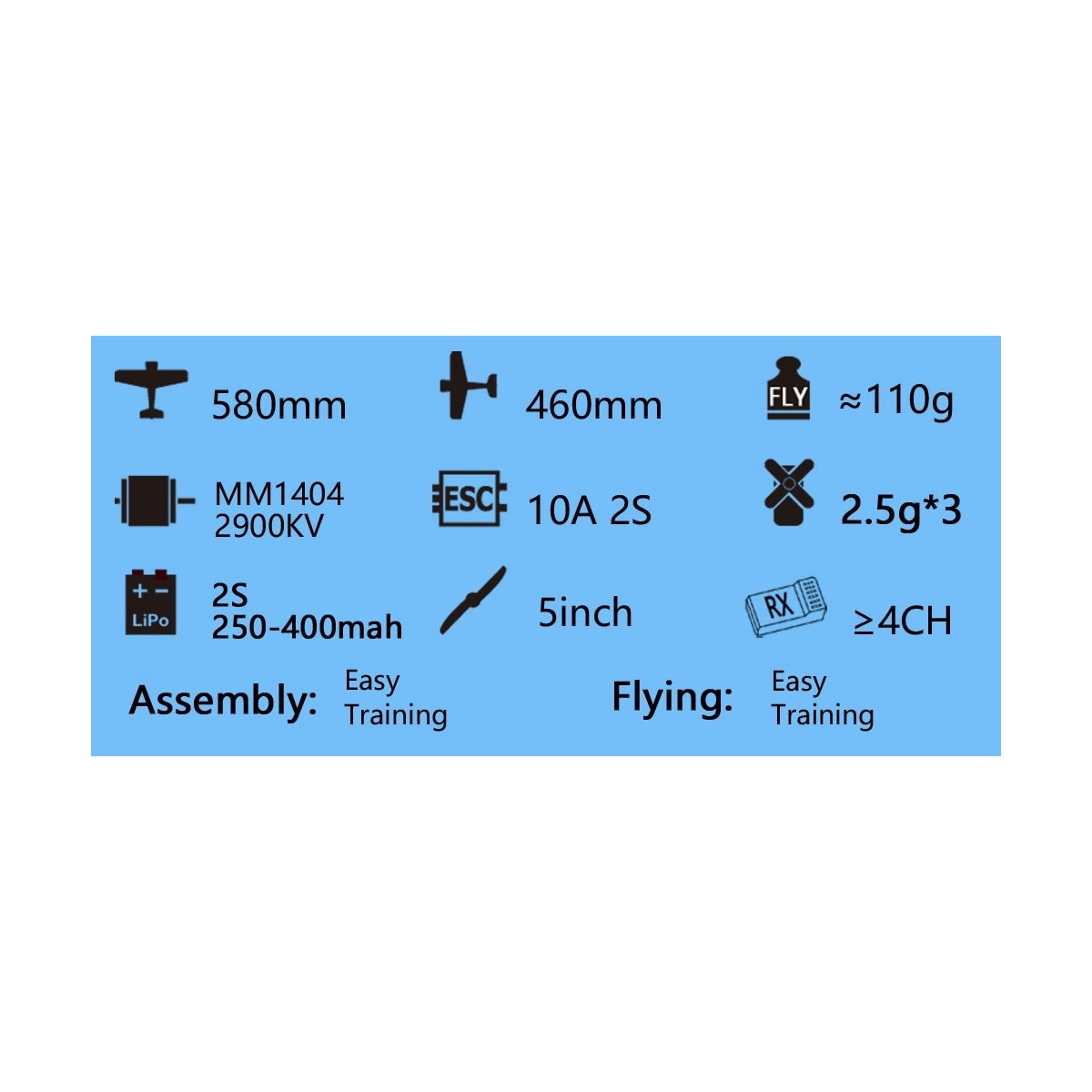 Stick -06 580mm R03 Kit balsa DW Hobby DW Hobby - Dancing Wings Hobby R0301 - 6