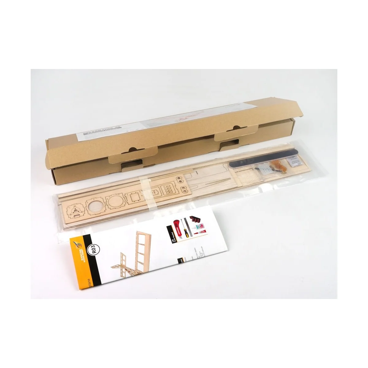 Stick -06 580mm R03 PNP + entoilage Kit balsa DW Hobby DW Hobby - Dancing Wings Hobby R0304B - 12