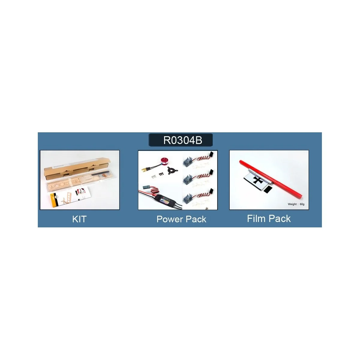 Stick -06 580mm R03 PNP + entoilage Kit balsa DW Hobby DW Hobby - Dancing Wings Hobby R0304B - 13