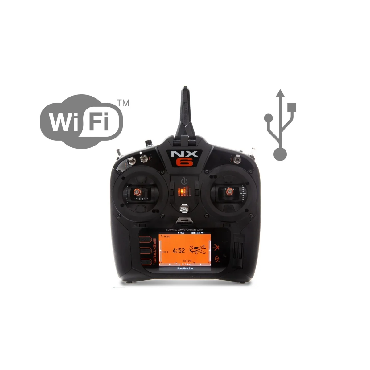 Radio Spektrum NX6 Spektrum SPMR6775EU - 2 Radio Spektrum NX6 Spektrum SPMR6775EU - 2