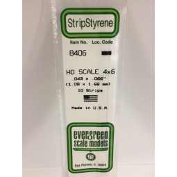 Wand HO 1.1x1.7x350mm Ref: 8406 - Evergreen - S1378406