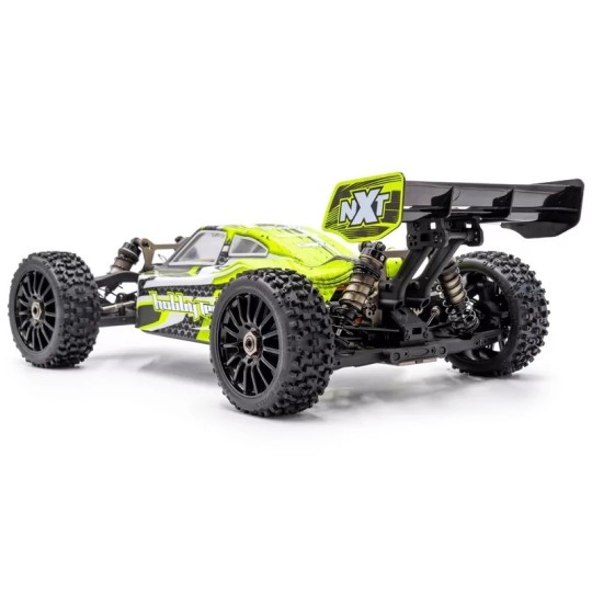 1.NXT.EVO-V2-YE.PACK-Combo Spirit NXT Evo V2 brushless (Lipo 4S + Chargeur) 1/8 RTR HobbyTech