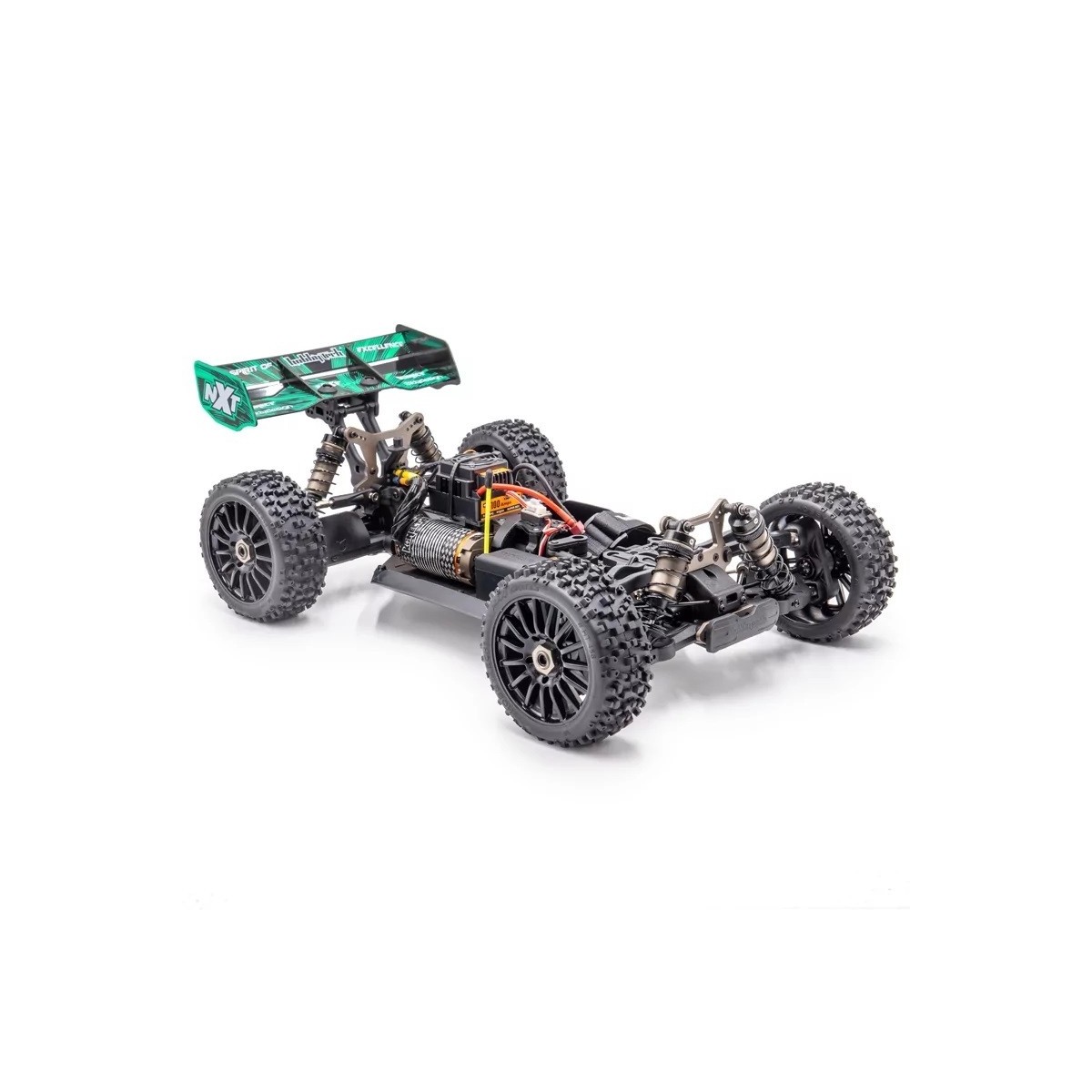 Combo Spirit NXT Evo V2 brushless (Lipo 4S + Chargeur) 1/8 RTR HobbyTech Hobbytech 1.NXT.EVO-V2-YE.PACK - 6