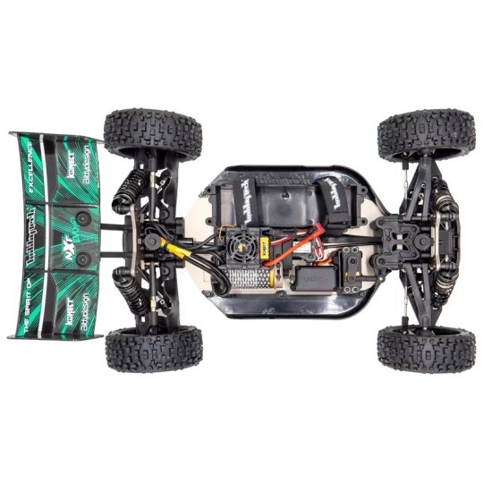 1.NXT.EVO-V2-YE.PACK-HobbyTech Spirit NXT Evo V2 Brushless Combo (4S Lipo + Charger) 1/8 RTR