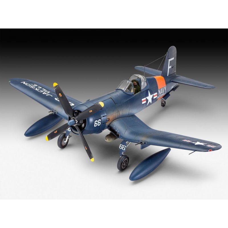 F4U-4 Corsair 1/72 + Revell paints 63955