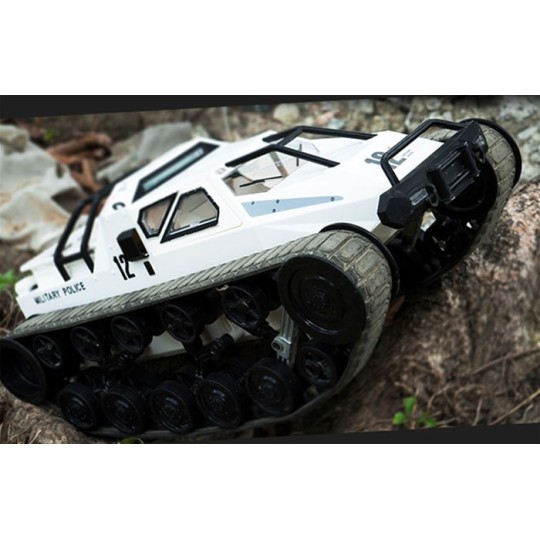 FTX0600W-Tank Crawler Blanc RTR 1/12