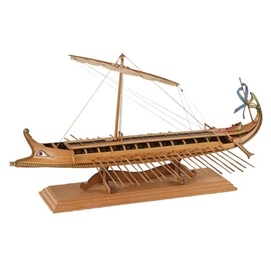Bireme Greek Galley 1/35 Wooden Boat Amati Amati 1404 - 1 1404-Bireme Greek Galley 1/35 Wooden Boat Amati - 1404