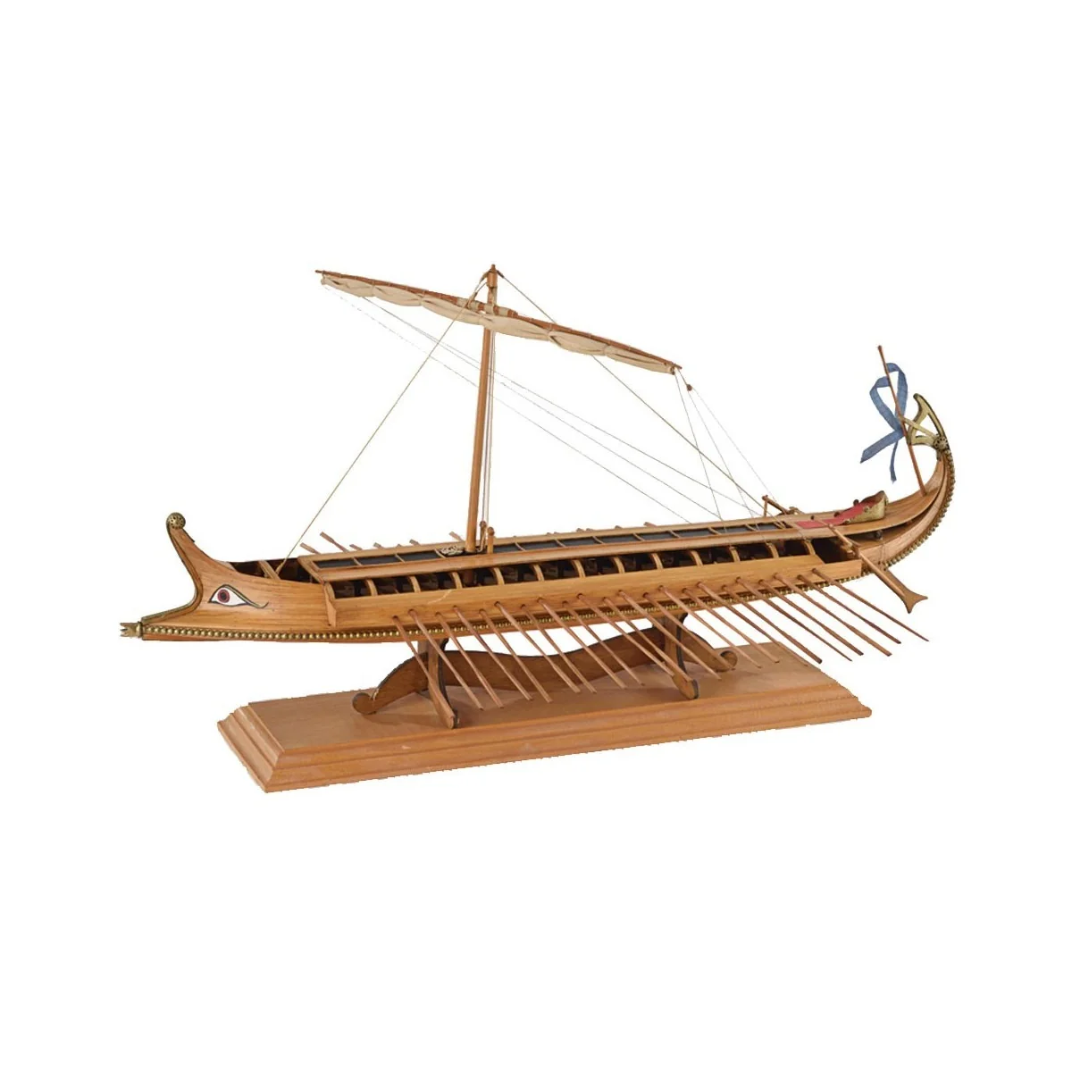 Bireme Greek Galley 1/35 Wooden Boat Amati Amati 1404 - 1 Bireme Greek Galley 1/35 Wooden Boat Amati Amati 1404 - 1