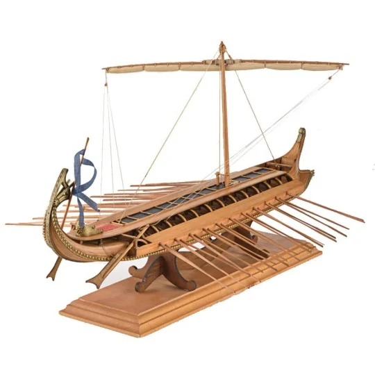 1404-Bireme Greek Galley 1/35 Wooden Boat Amati
