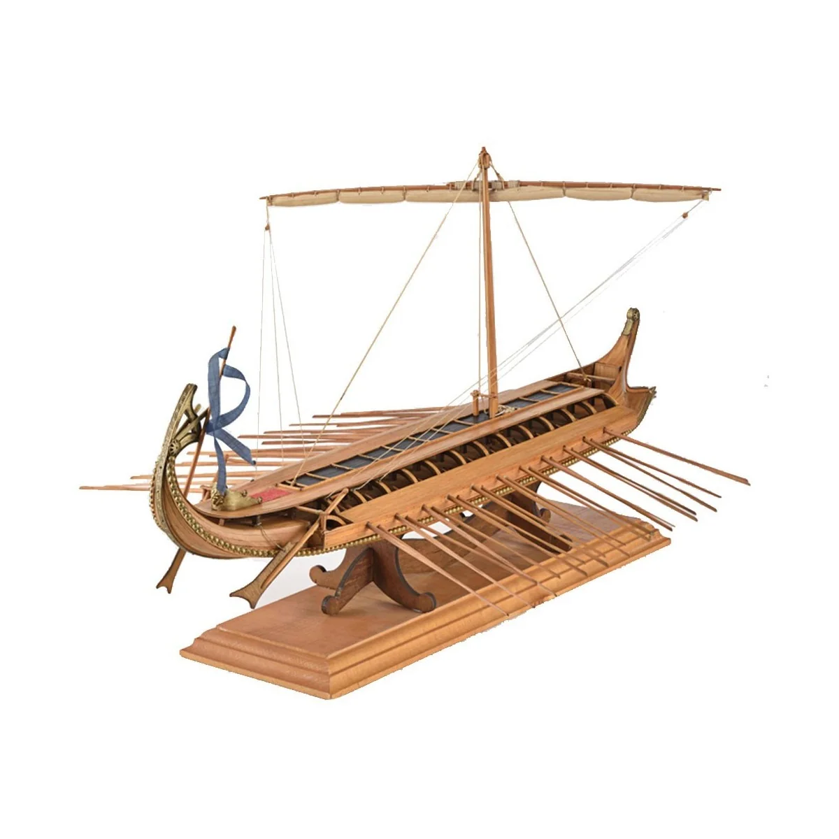 Bireme Greek Galley 1/35 Wooden Boat Amati Amati 1404 - 3 Bireme Greek Galley 1/35 Wooden Boat Amati Amati 1404 - 3