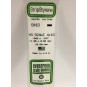 S1378410-HO strip 1.1x2.8x350mm Ref: 8410 - Evergreen - S1378410