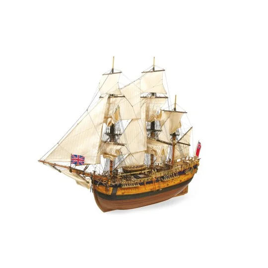 14005-Bateau Endeavour 1/54 kit construction bois OcCre