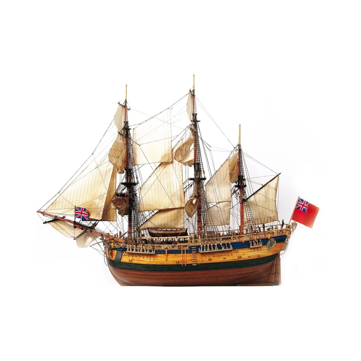 Bateau Endeavour 1/54 kit construction bois OcCre OcCre 14005 - 2