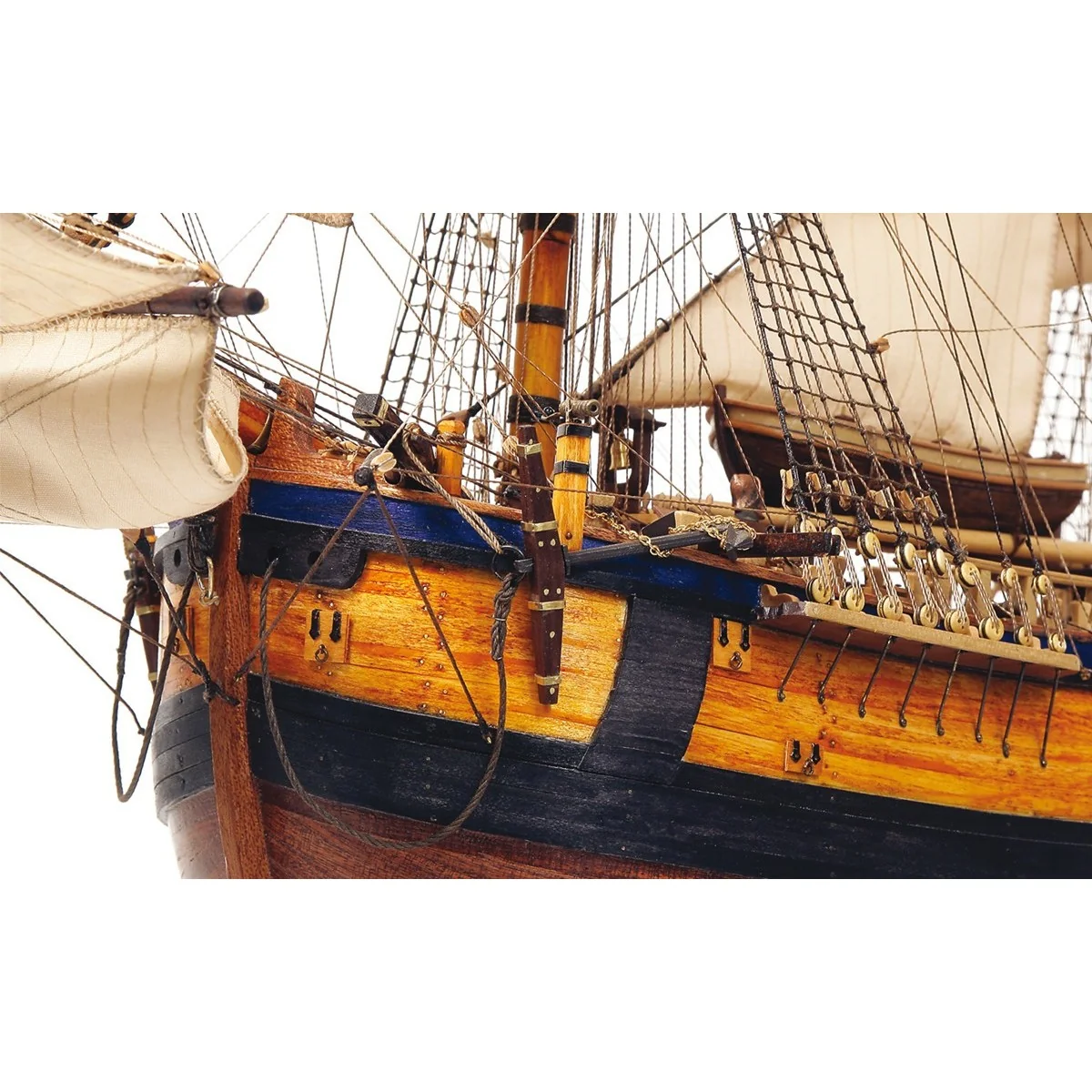 Bateau Endeavour 1/54 kit construction bois OcCre OcCre 14005 - 3