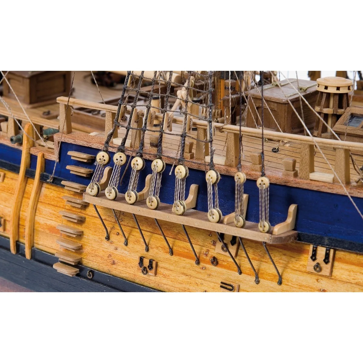 Bateau Endeavour 1/54 kit construction bois OcCre OcCre 14005 - 5