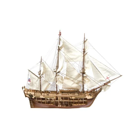 14006-Boat Bounty 1/45 Kit Construction Wood OcCre
