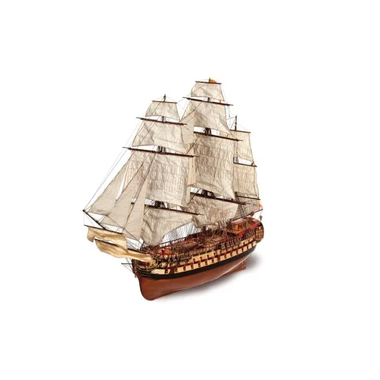 15000-Boat Monta'és 1/70 Kit Construction Wood OcCre
