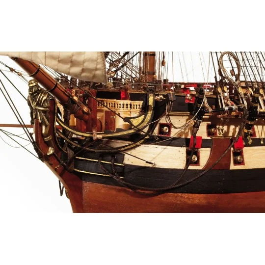 15000-Boat Monta'és 1/70 Kit Construction Wood OcCre