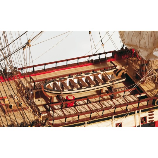 15000-Boat Monta'és 1/70 Kit Construction Wood OcCre