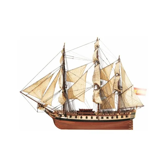 14001-Diana 1/82 scale wooden boat construction kit OcCre