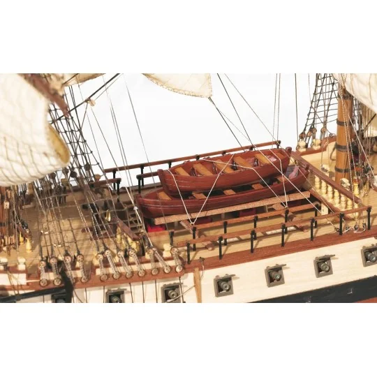 14001-Diana 1/82 scale wooden boat construction kit OcCre - 14001