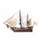 13000-Bateau La Candelaria 1/85 kit construction bois OcCre