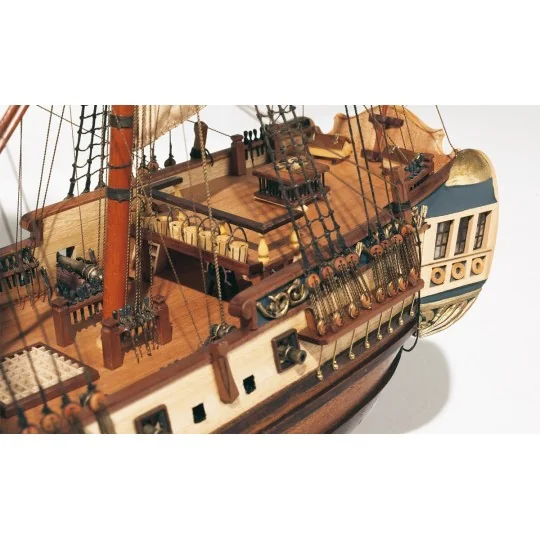 13000-Boat La Candelaria 1/85 Kit Construction Wood OcCre