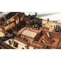13000-Bateau La Candelaria 1/85 kit construction bois OcCre