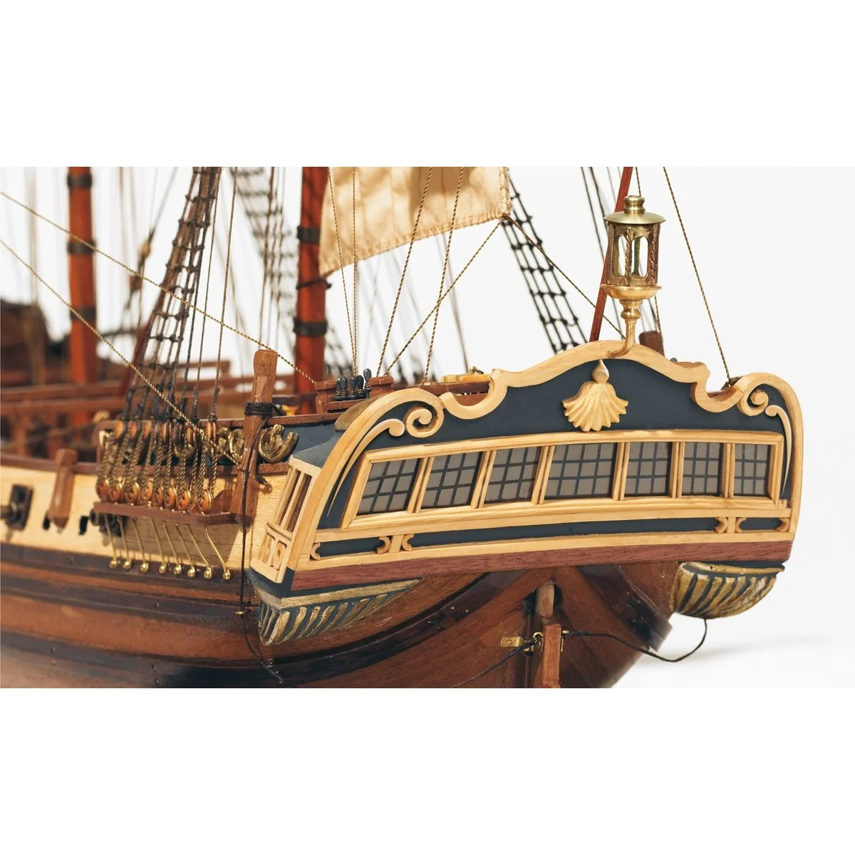 Bateau La Candelaria 1/85 kit construction bois OcCre OcCre 13000 - 5