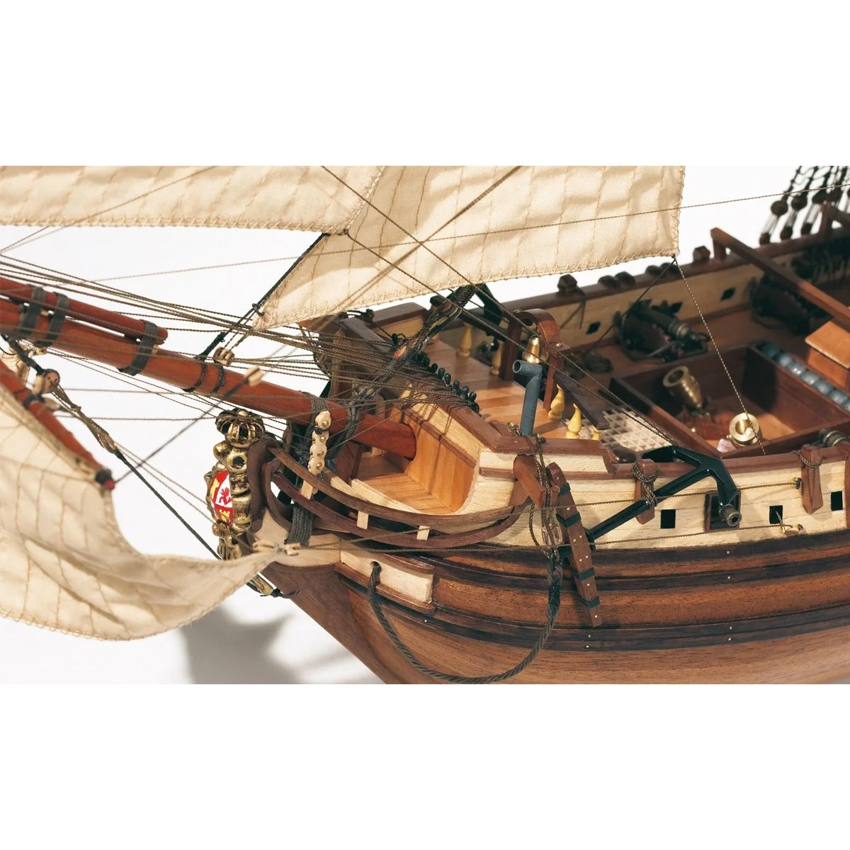 Bateau La Candelaria 1/85 kit construction bois OcCre OcCre 13000 - 6