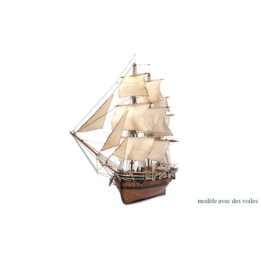 12006-Boat Essex 1/60 Kit Construction Wood OcCre