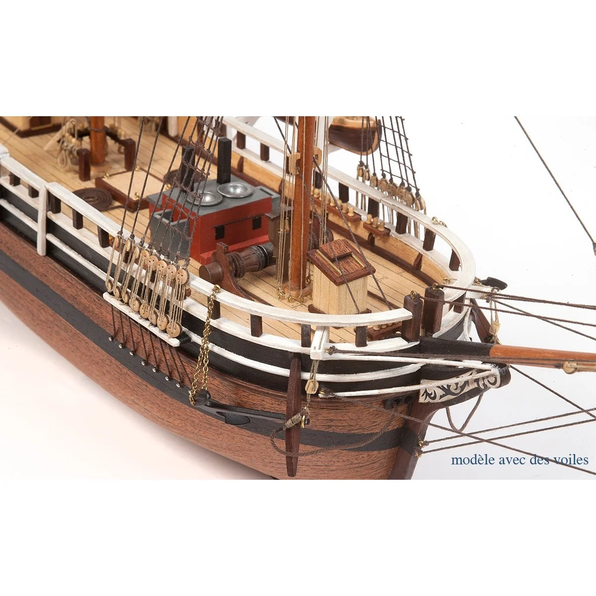 Bateau Essex 1/60 kit construction bois OcCre OcCre 12006 - 8