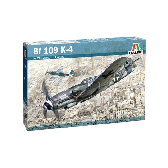 Messerschmitt Bf 109 K-4 1/48 Italeri Italeri I2805 - 2 I2805-Messerschmitt Bf 109 K-4 1/48 Italeri - I2805