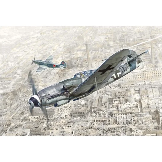 I2805-Messerschmitt Bf 109 K-4 1/48 Italeri - I2805
