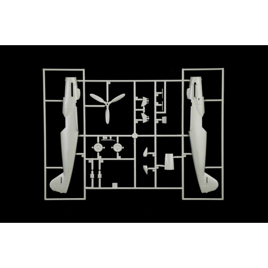 Messerschmitt Bf 109 K-4 1/48 Italeri Italeri I2805 - 8 I2805-Messerschmitt Bf 109 K-4 1/48 Italeri - I2805