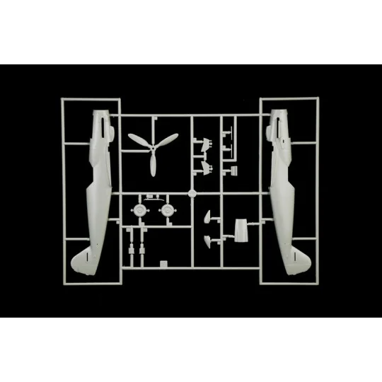 I2805-Messerschmitt Bf 109 K-4 1/48 Italeri - I2805