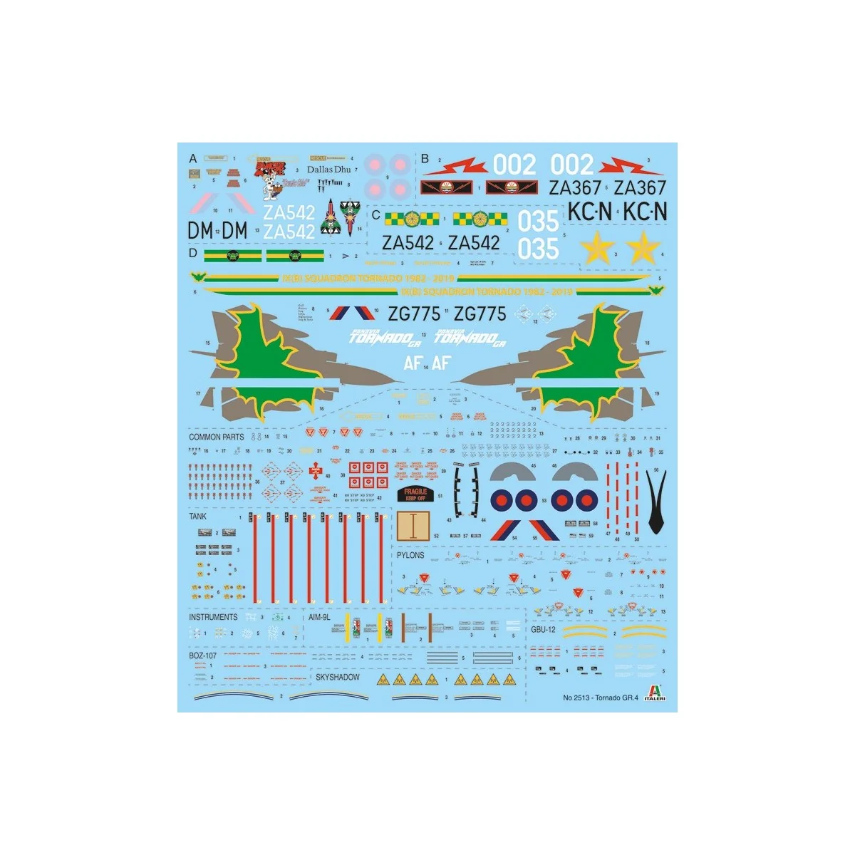 Tornado GR.4 1/32 Italeri Italeri I2513 - 3 Tornado GR.4 1/32 Italeri Italeri I2513 - 3