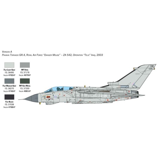 I2513-Tornado GR.4 1/32 Italeri