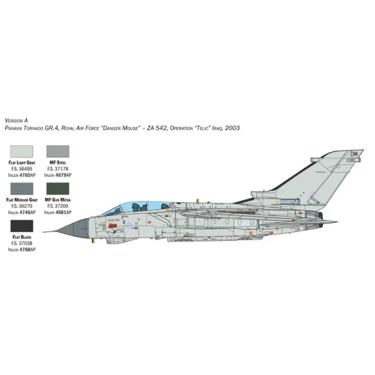I2513-Tornado GR.4 1/32 Italeri - I2513
