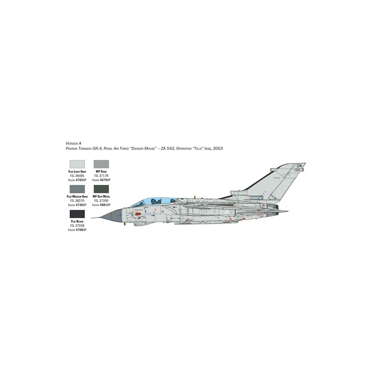 Tornado GR.4 1/32 Italeri Italeri I2513 - 4 Tornado GR.4 1/32 Italeri Italeri I2513 - 4