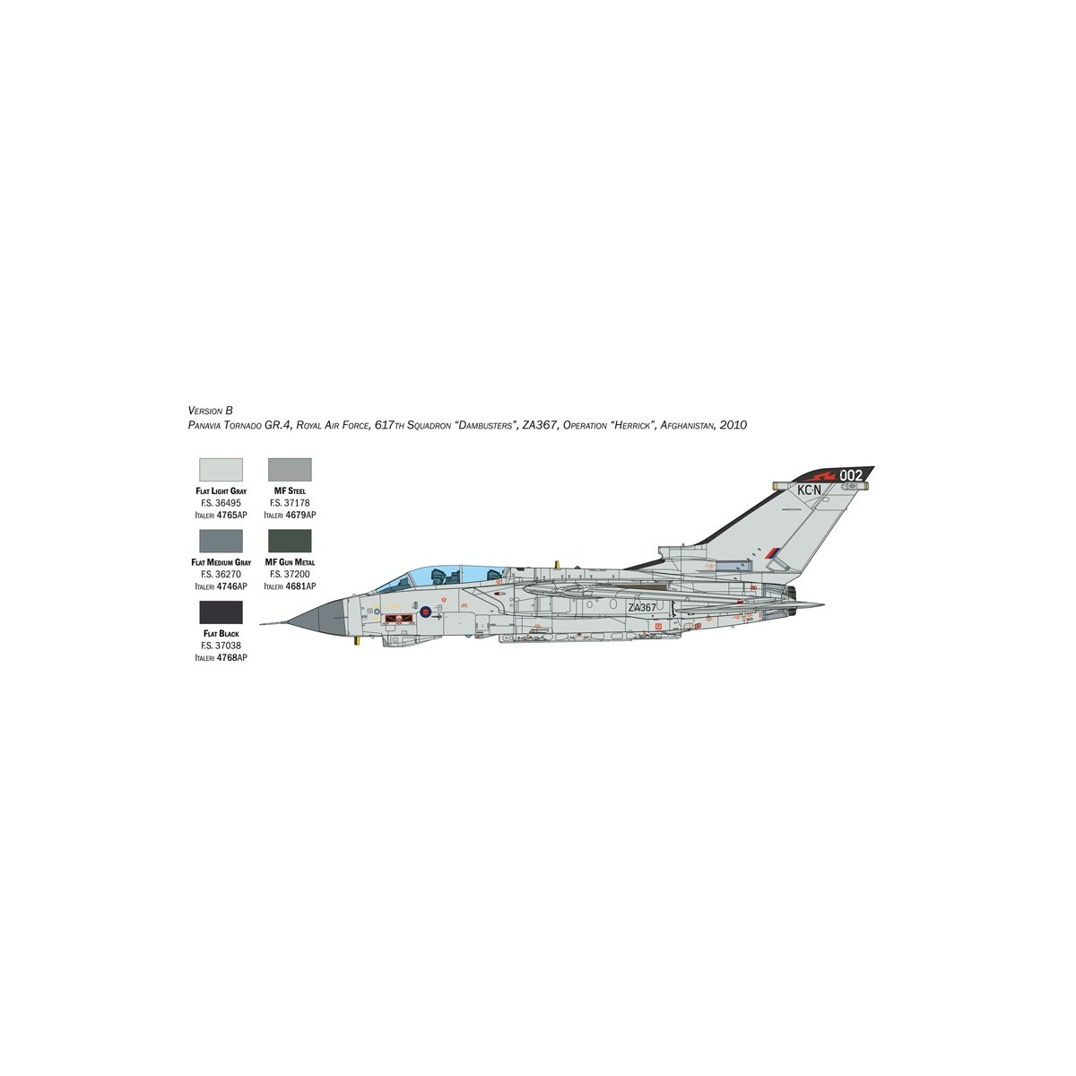 Tornado GR.4 1/32 Italeri Italeri I2513 - 5 Tornado GR.4 1/32 Italeri Italeri I2513 - 5